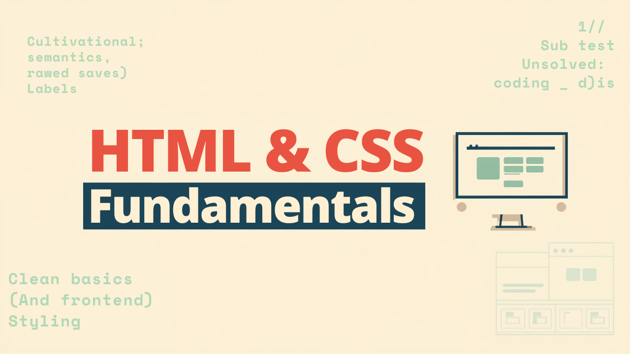 HTML & CSS Fundamentals