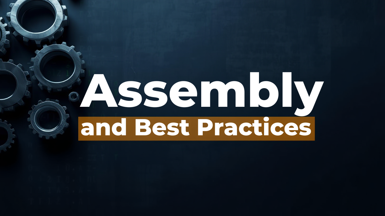 Assembly and Best Practices